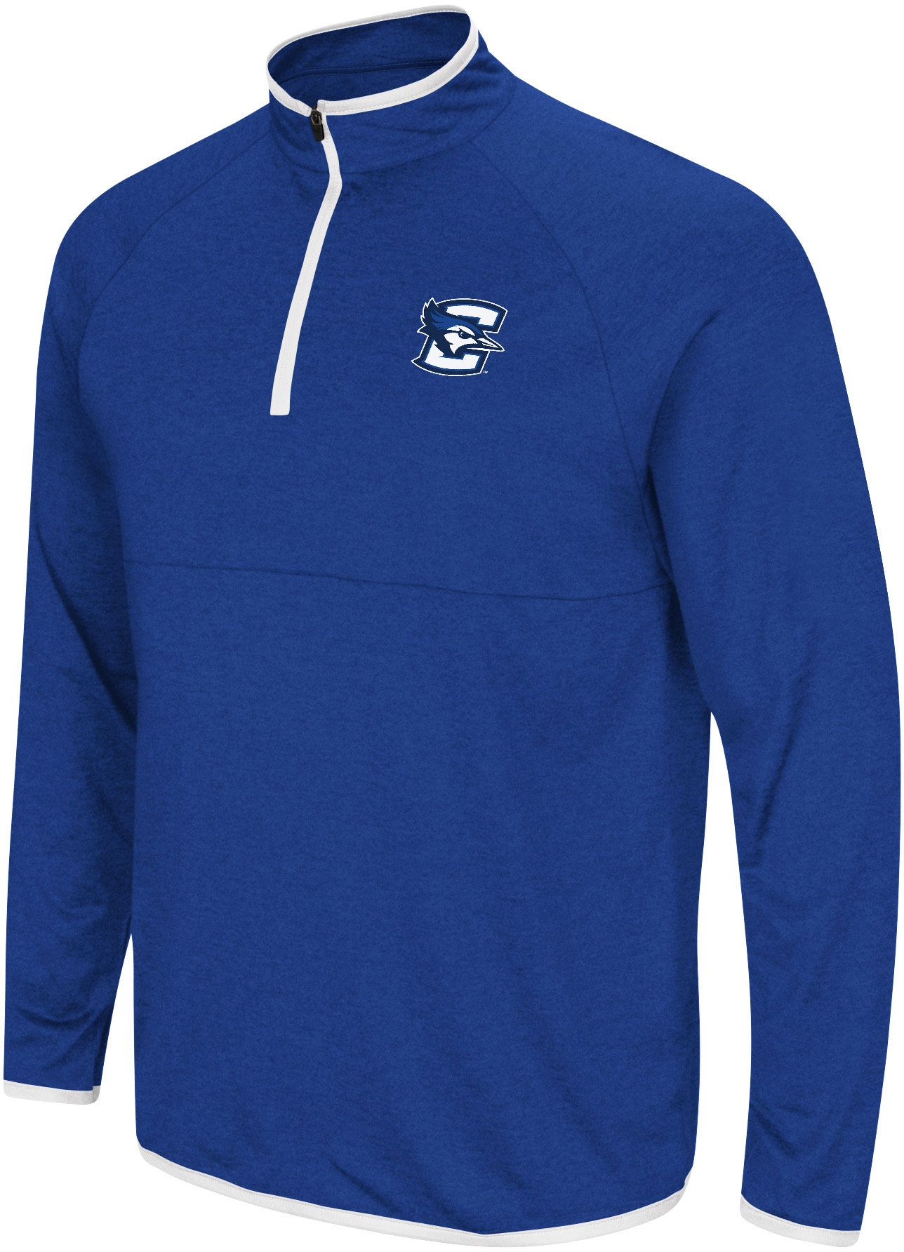 Colosseum Men's Creighton Bluejays Blue Rival 1/4 Zip Jacket
