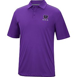 Colosseum Men's Central Arkansas Bears Purple Polo