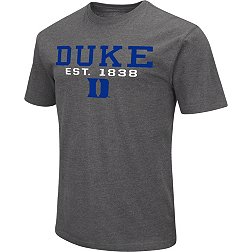 Colosseum Men's Duke Blue Devils Gray Promo T-Shirt