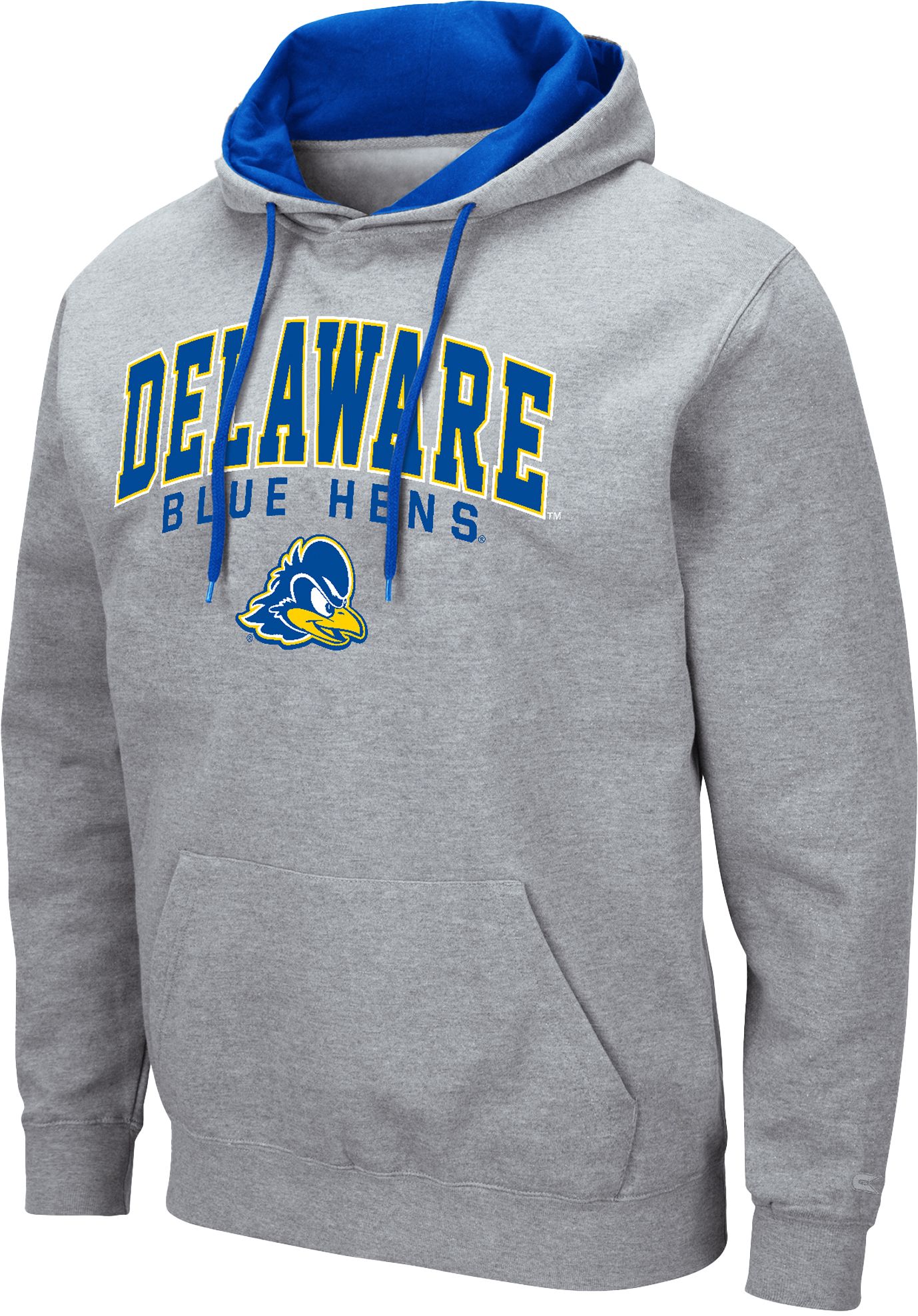 Colosseum Men's Delaware Fightin' Blue Hens Grey Hoodie