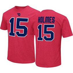 Colosseum Men's Dayton Flyers Red DaRon Holmes #15 T-Shirt
