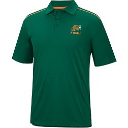 Colosseum Men's Florida A&M Rattlers Green Polo