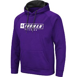 Colosseum Men's Furman Paladins Purple Hoodie