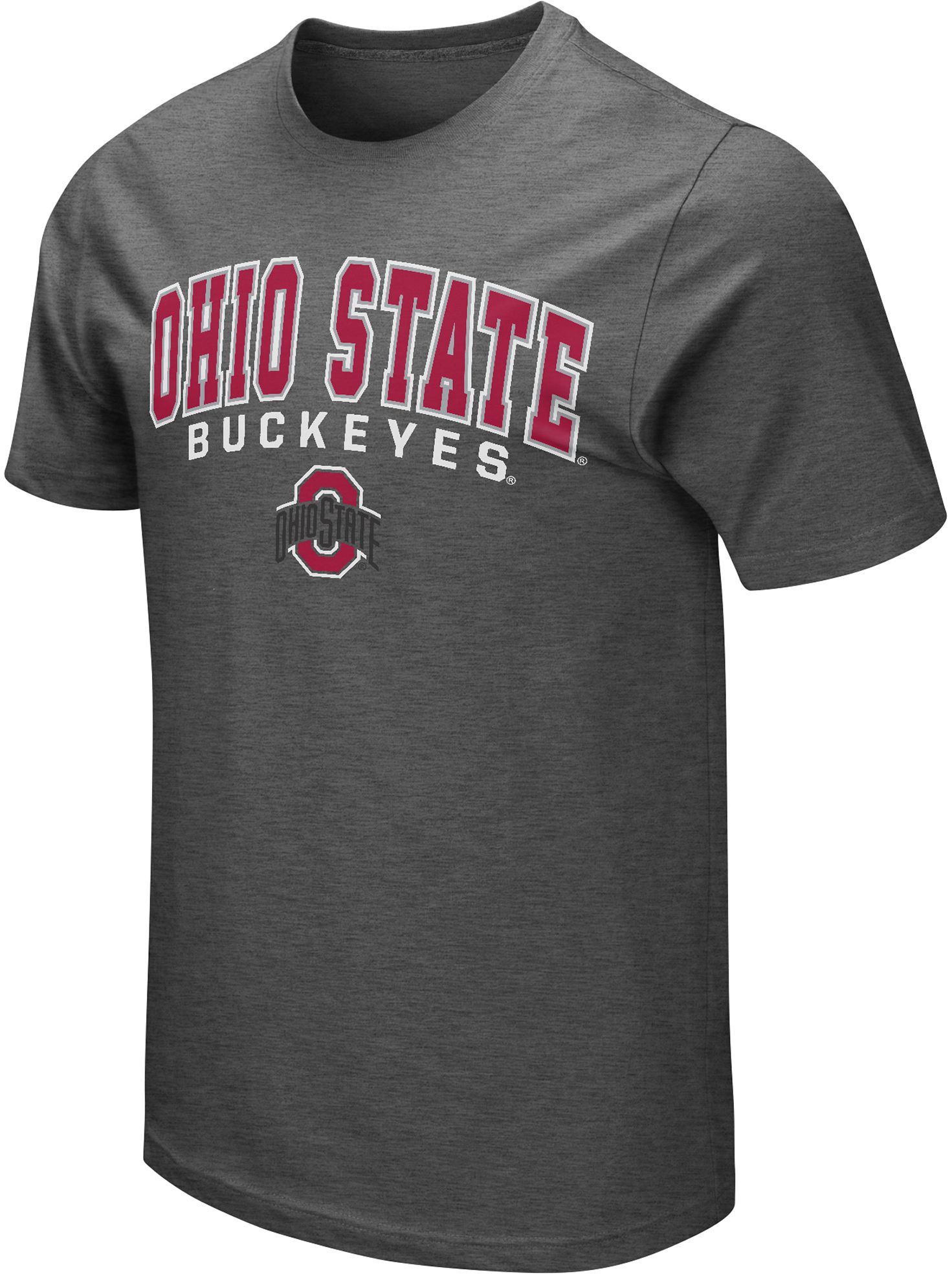 Colosseum Men's Ohio State Buckeyes Gray T-Shirt