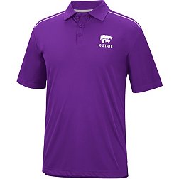 Colosseum Men's Kansas State Wildcats Purple Polo