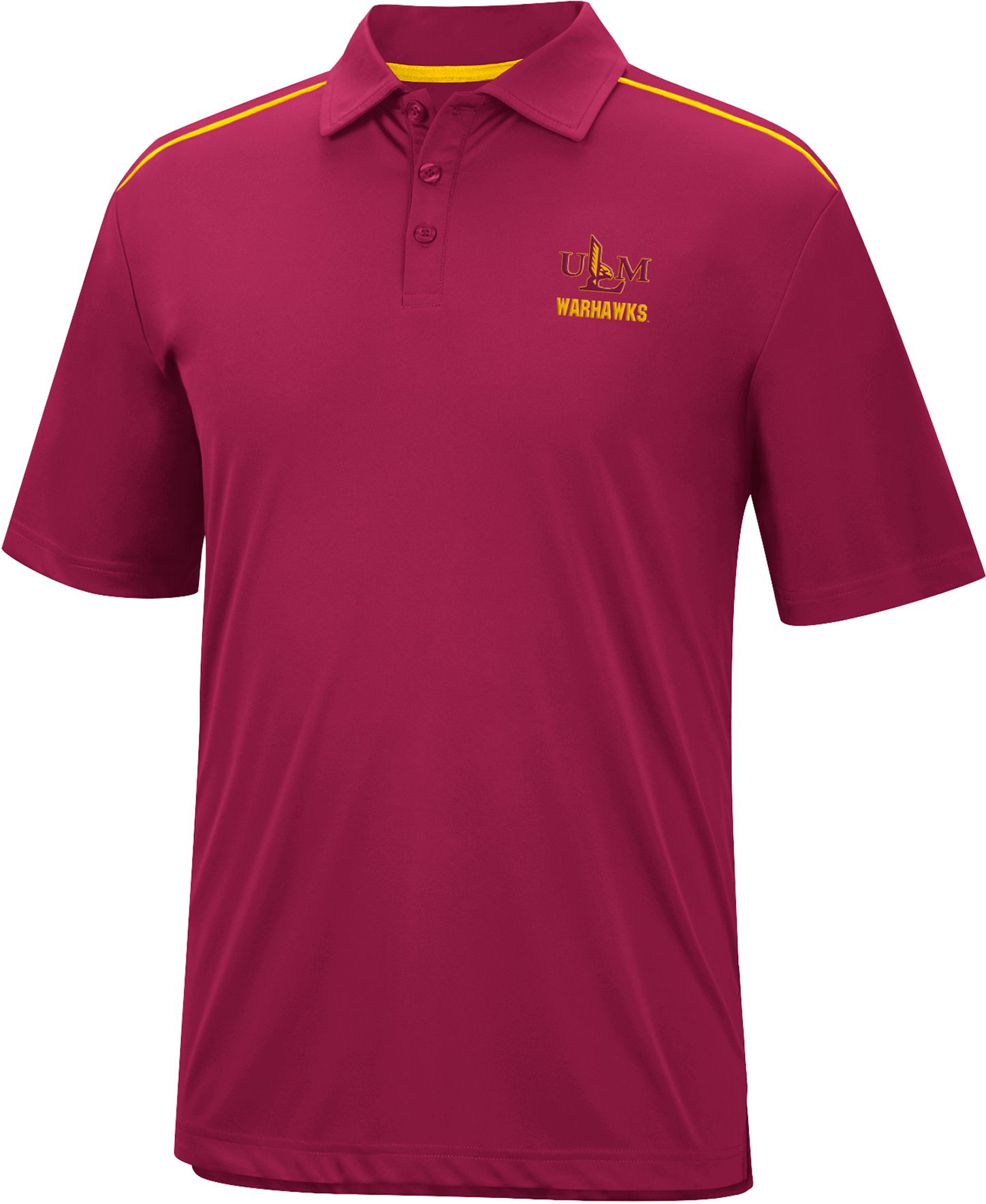 Colosseum Men's Louisiana-Monroe Warhawks Maroon Polo