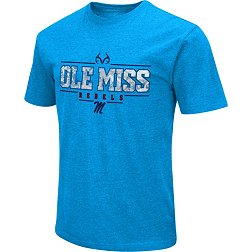 Colosseum Men's Ole Miss Rebels Blue Realtree T-Shirt