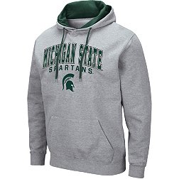 Colosseum Men's Michigan State Spartans Grey Hoodie