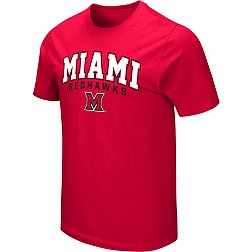 Colosseum Men's Miami RedHawks  Red T-Shirt