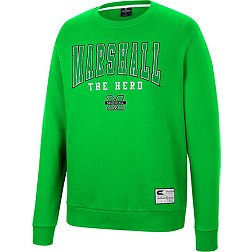 Colosseum Men's Marshall Thundering Herd Green Scholarship Pullover Sweatshirt