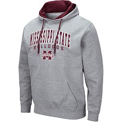 Colosseum Men's Mississippi State Bulldogs Grey Hoodie