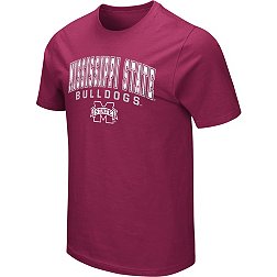 Colosseum Men's Mississippi State Bulldogs Maroon T-Shirt