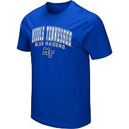 Colosseum Men's Middle Tennessee State Blue Raiders Blue T-Shirt
