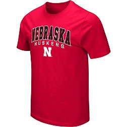 Colosseum Men's Nebraska Cornhuskers Scarlet T-Shirt