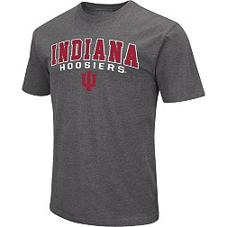Colosseum Men's Indiana Hoosiers Gray Promo T-Shirt