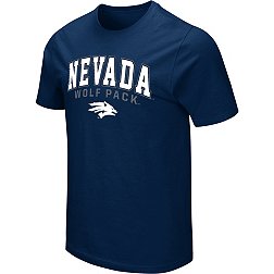 Colosseum Men's Nevada Wolf Pack Blue T-Shirt