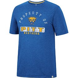 Colosseum Men's Pitt Panthers Gold Tri-Blend T-Shirt