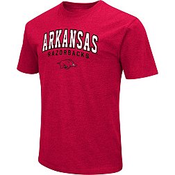 Colosseum Men's Arkansas Razorbacks Cardinal Playbook T-Shirt