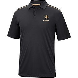 Colosseum Men's Army West Point Black Knights Army Black Polo