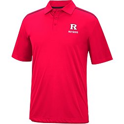 Colosseum Men's Rutgers Scarlet Knights Scarlet Polo