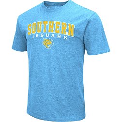 Men's Under Armour Gold Southern University Jaguars 2022 Sideline Football  Performance Cotton T-Shirt
