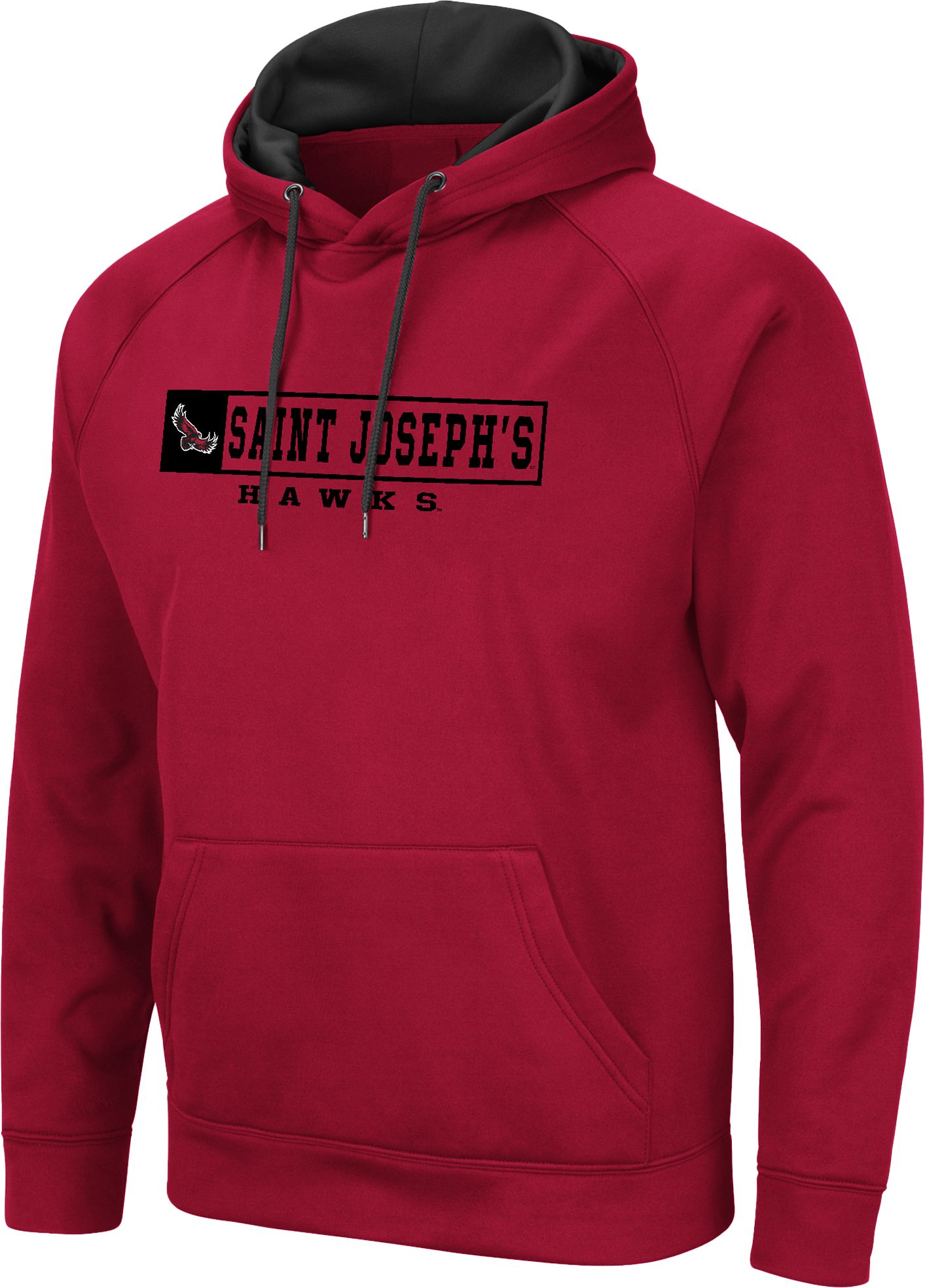 Colosseum Men's Saint Joseph's Hawks Crimson Hoodie
