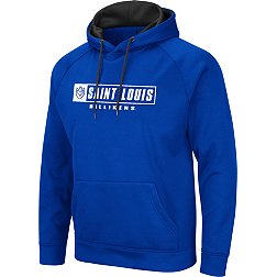 Champion Saint Louis Billikens Mens Blue Arch Mascot Long Sleeve