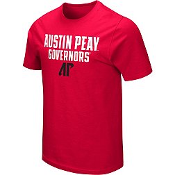 Colosseum Men's Austin Peay Governors Red T-Shirt