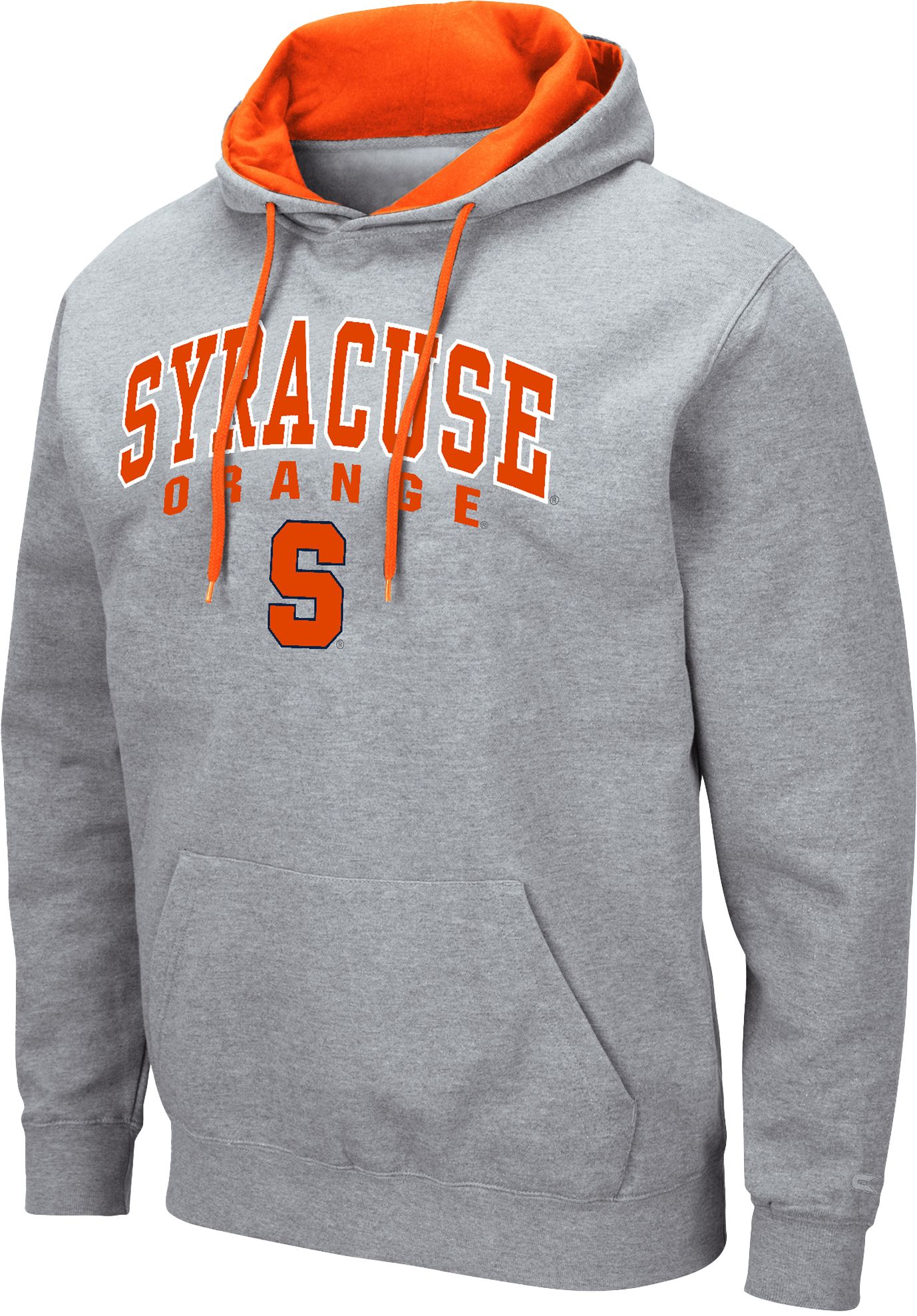 Colosseum Men's Syracuse Orange Grey Hoodie