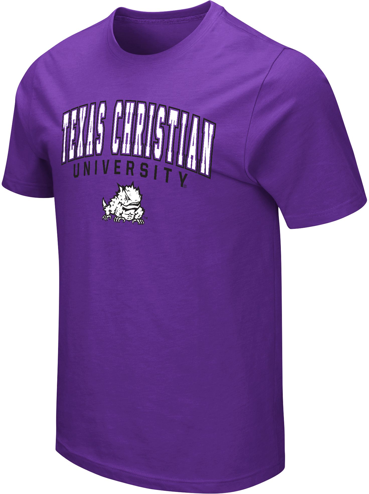 Colosseum Men's TCU Horned Frogs Purple T-Shirt