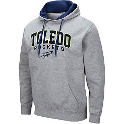 Colosseum Men's Toledo Rockets Grey Hoodie