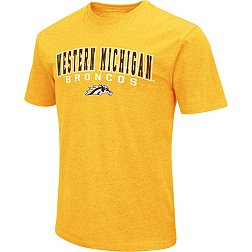 Colosseum Men's Western Michigan Broncos Gold Promo T-Shirt