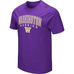 Colosseum Men's Washington Huskies Purple T-Shirt