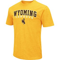 Colosseum Men's Wyoming Cowboys Gold Promo T-Shirt