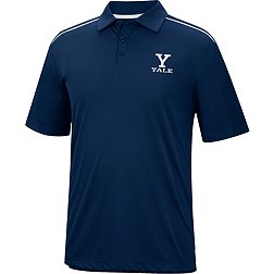 Colosseum Men's Yale Bulldogs Yale Blue Polo
