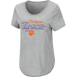 Colosseum Women's Clemson Tigers Gray Promo T-Shirt
