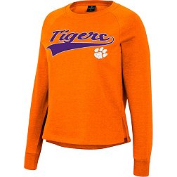 Colosseum Women's Clemson Tigers Orange Already Did Pullover Sweatshirt