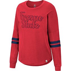 Colosseum Women's Fresno State Bulldogs Cardinal Earth Longsleeve T-Shirt