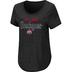 Colosseum Women's Ohio State Buckeyes Black Promo T-Shirt