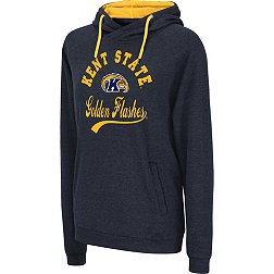 Colosseum Women's Kent State Golden Flashes Navy Blue Hoodie