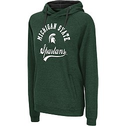 Colosseum Women's Michigan State Spartans Green Hoodie
