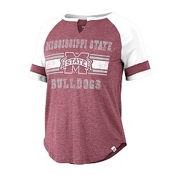 Colosseum Women's Mississippi State Bulldogs Maroon Raglan T-Shirt