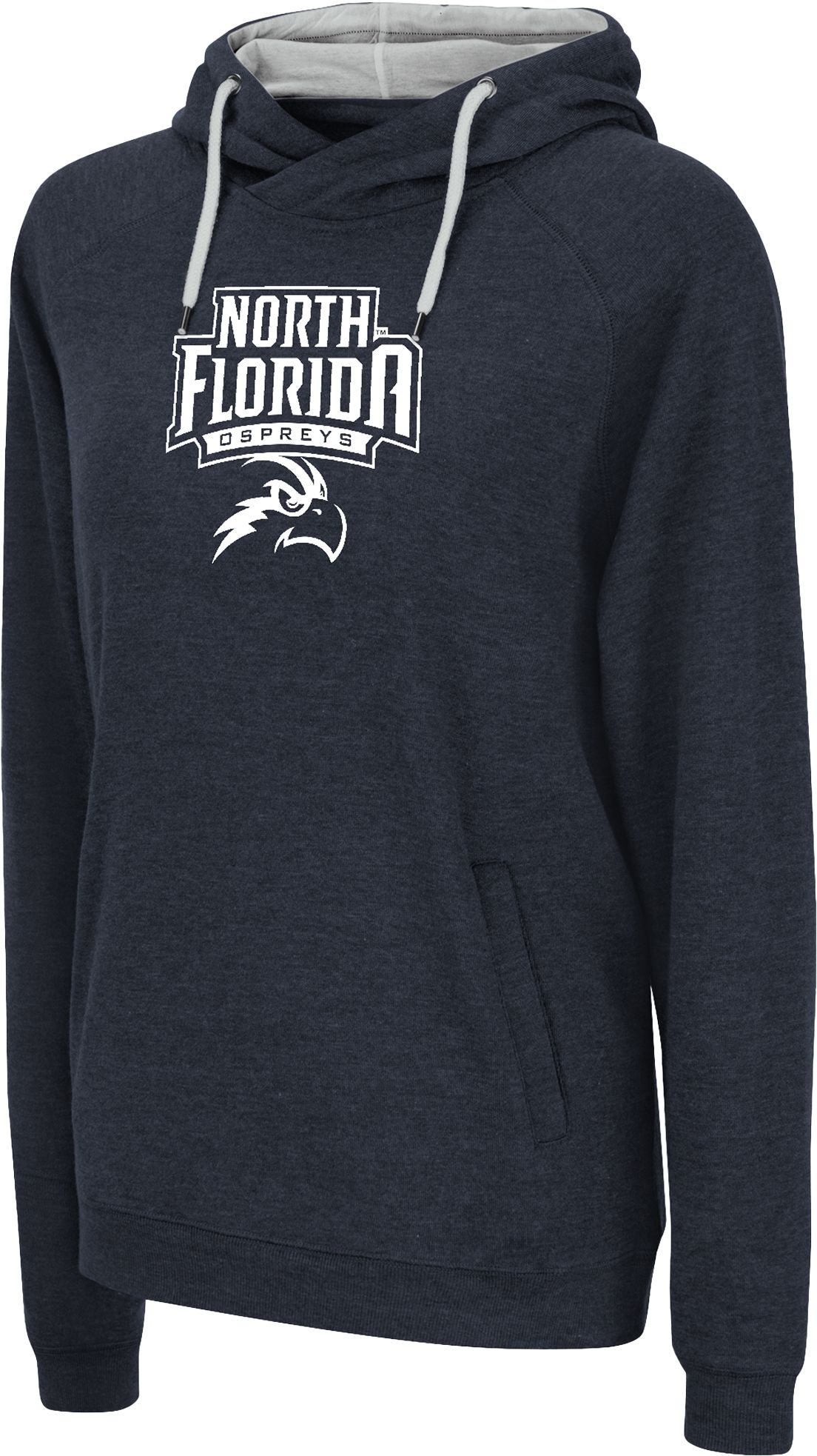 Colosseum Women's North Florida Ospreys Blue Hoodie