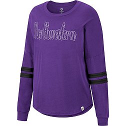 Colosseum Women's Northwestern Wildcats Purple Earth Longsleeve T-Shirt
