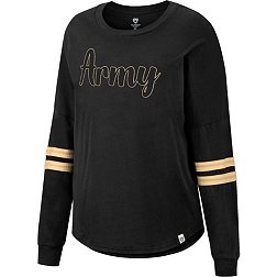 Colosseum Women's Army West Point Black Knights Army Black Earth Longsleeve T-Shirt