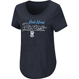Colosseum Women's Rhode Island Rams NavyBlue Promo T-Shirt