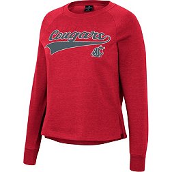 Colosseum Women's Washington State Cougars Crimson Already Did Pullover Sweatshirt