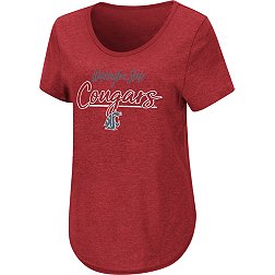 Colosseum Women's Washington State Cougars Crimson Promo T-Shirt