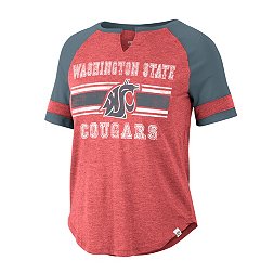 Colosseum Women's Washington State Cougars Crimson Raglan T-Shirt