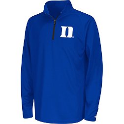 Colosseum Youth Duke Blue Devils Duke Blue Draft 1/4 Zip Jacket